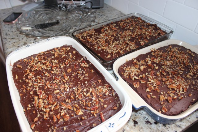 engagement party brownies