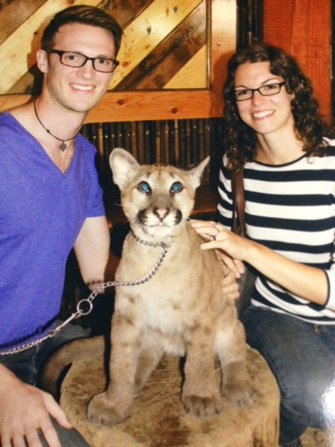 both of us with cougar