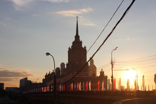 wife blog raddison russia moscow sunset