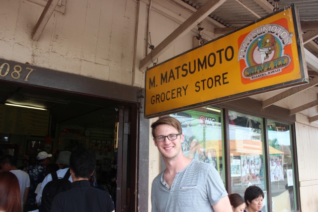couples blog travel to hawaii north shore matsumoto shave ice
