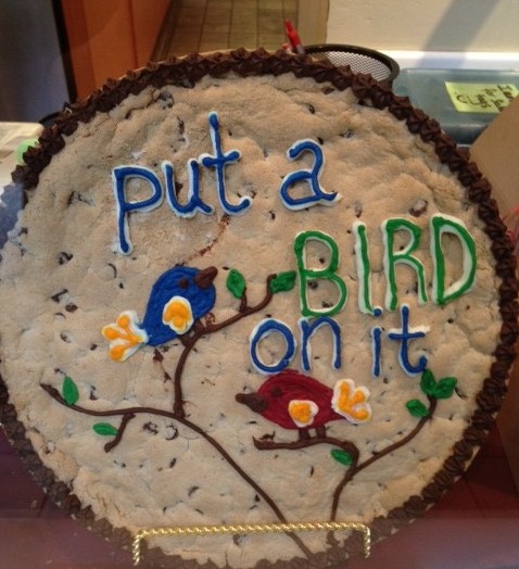 portland put a bird cookie