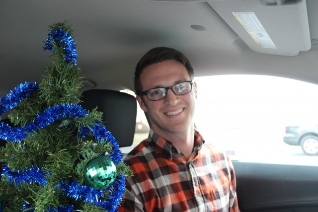 wife blog best husband ever christmas tree in a car