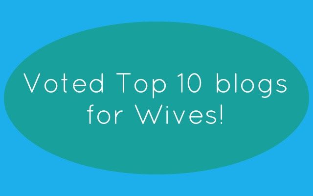 Yay Voted Top 10 Blogs For Wives • The New Wifestyle