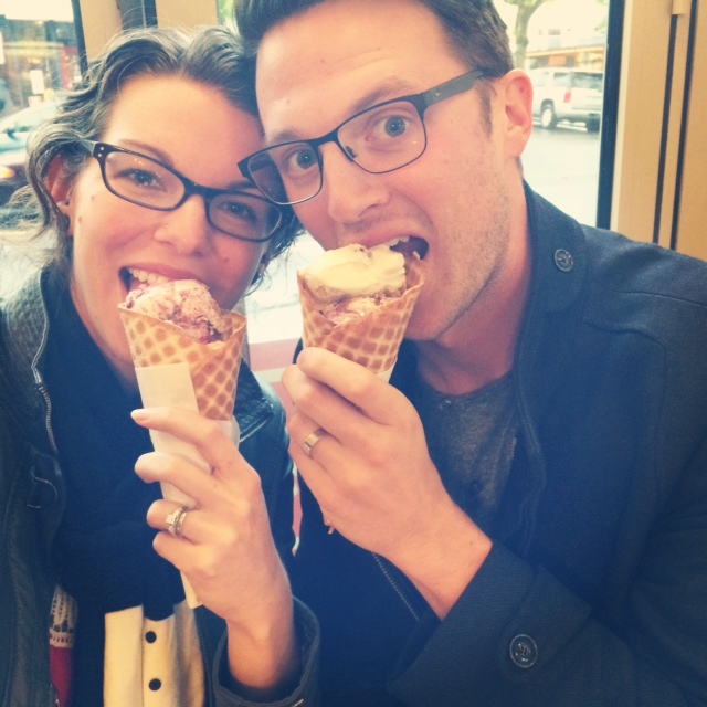 date night portland salt and straw chelsea and ryan avery