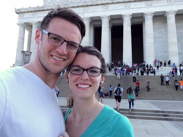 chelsea and ryan avery lincoln memorial 2014
