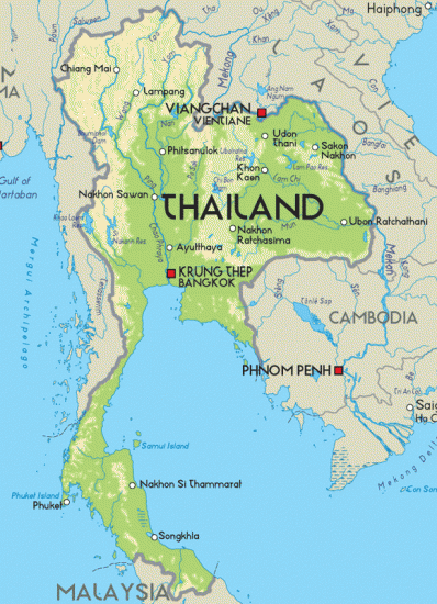 physical-map-of-thailand