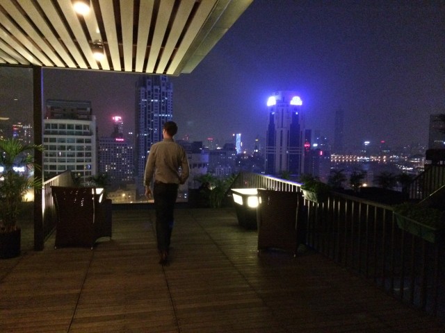 shanghai china at night
