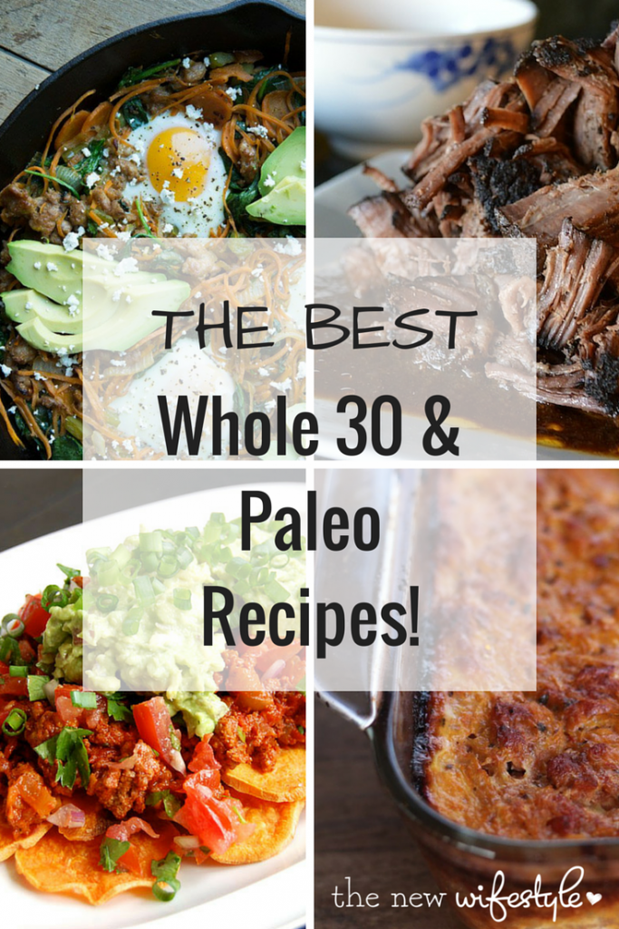 whole 30 and paleo recipes