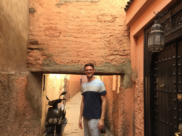 Traveling to Marrakech, Morocco
