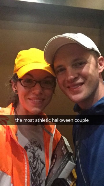 athletic couple