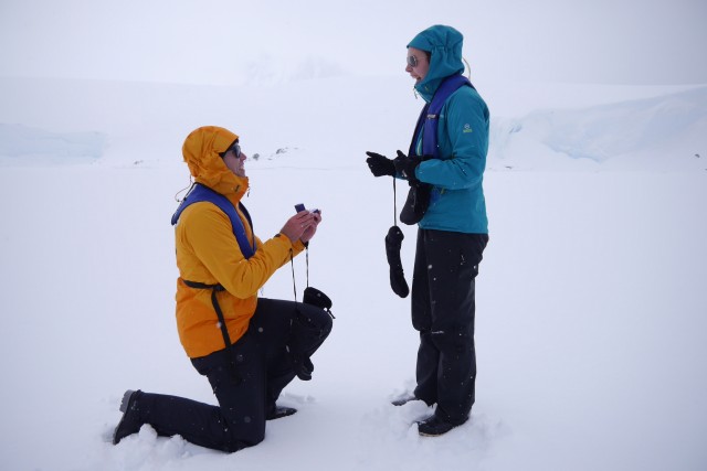 Proposal in Antarctica 1