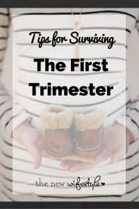 Tips for dealing with first trimester symptoms